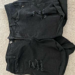 Size 9 Black Shorts